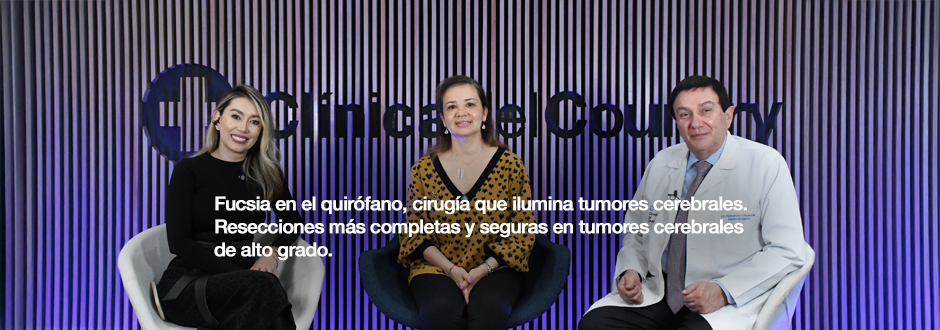 Fucsia en el quirófano, cirugía que ilumina tumores cerebrales.
