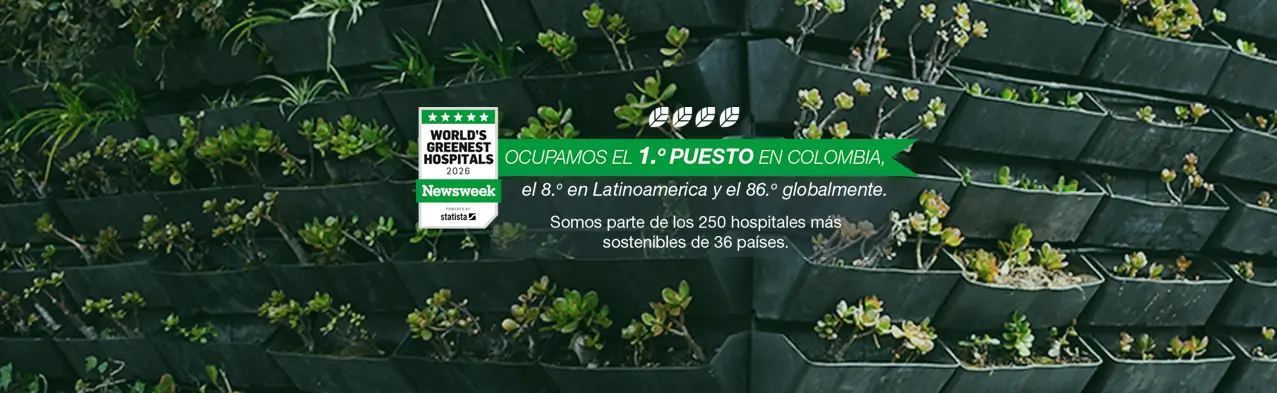 Somos reconocidos por Newsweek y Statista en la primera edición de  World's Greenest Hospitals 2026