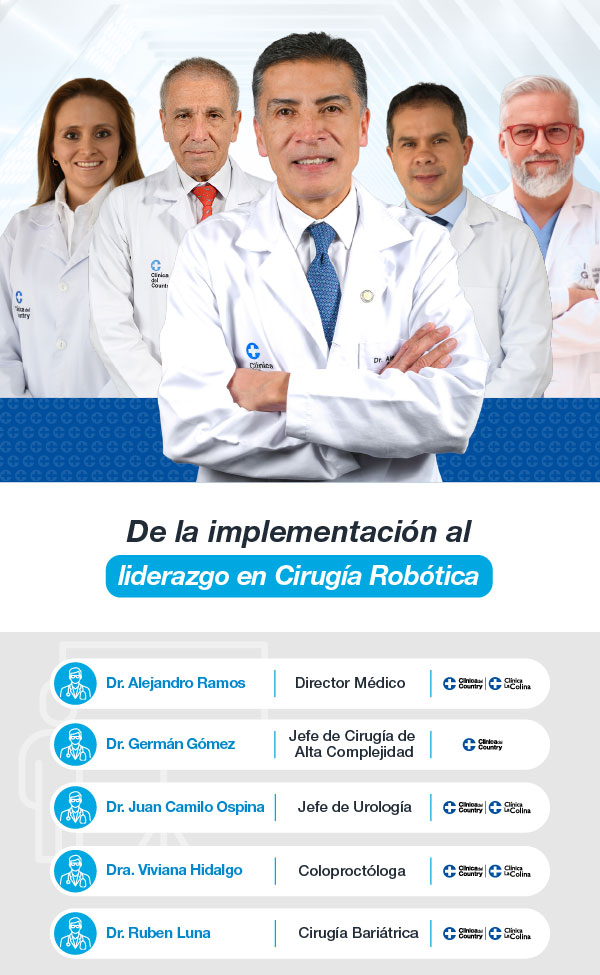 De la implementación al liderazgo en Cirugía Robótica